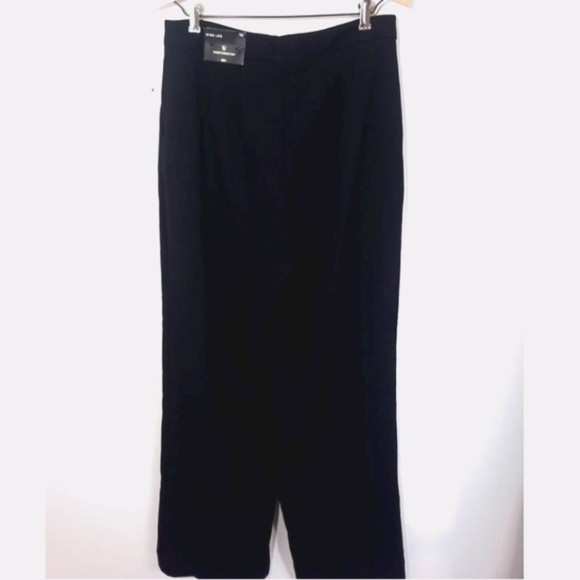 NWT Worthington Women Size 8 Wide Leg Black Pants Work Office - Picture 2 of 7